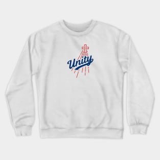 Unity Baseball Logo (on LIGHT) Crewneck Sweatshirt